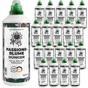 Passionsblumendünger – Mineralischer NPK Flüssigdünger mit Stickstoff – Dünger für Passionsblumen (Passiflora) – Kletterpflanzen-Dünger
