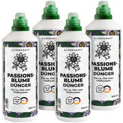 Passionsblumendünger – Mineralischer NPK Flüssigdünger mit Stickstoff – Dünger für Passionsblumen (Passiflora) – Kletterpflanzen-Dünger