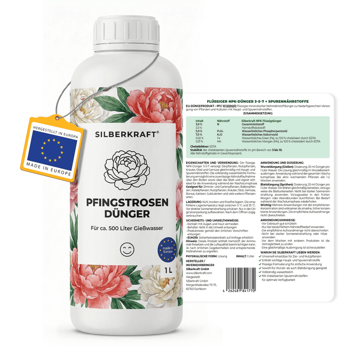 Pfingstrosen-Dünger - Silberkraft