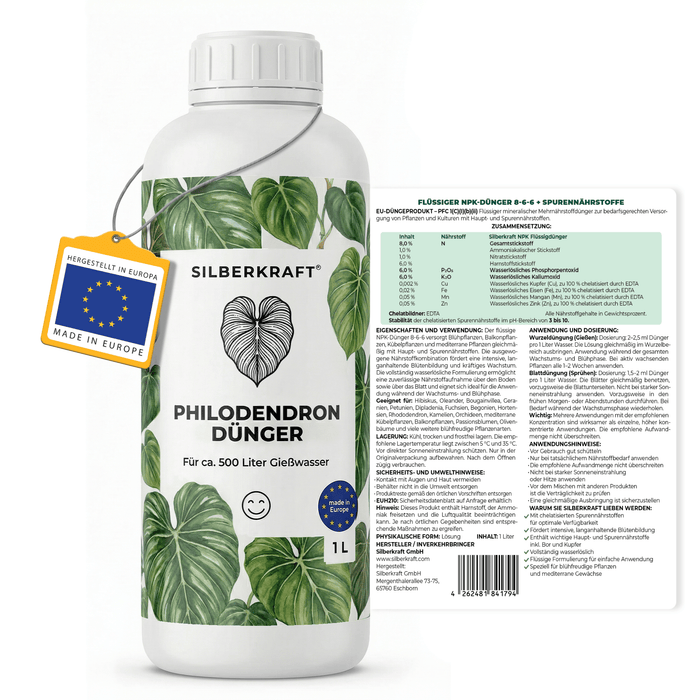 Philodendron-Dünger - Silberkraft