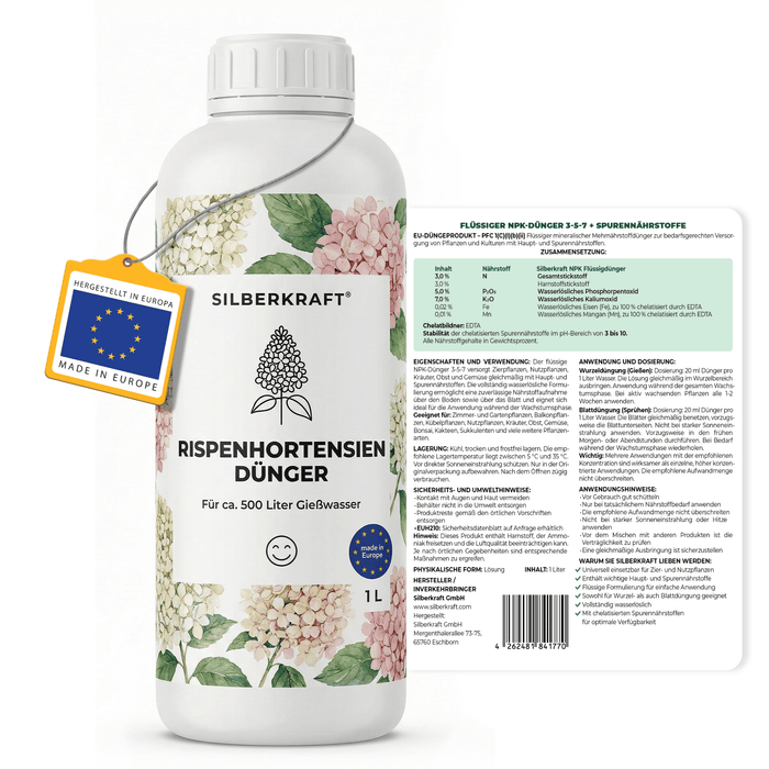 Rispenhortensie-Dünger - Silberkraft