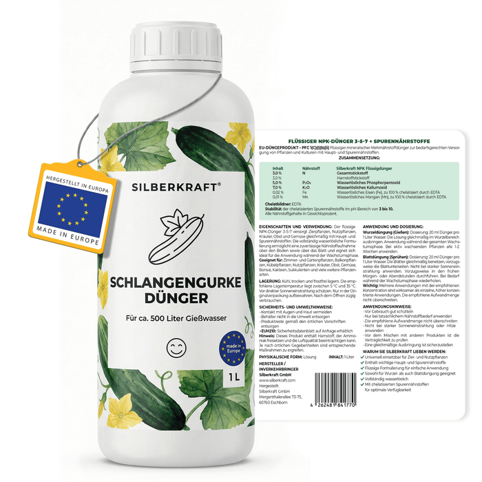 Schlangengurke-Dünger - Silberkraft