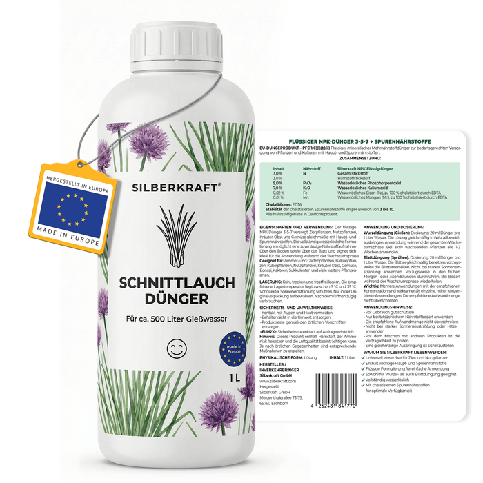 Schnittlauch-Dünger - Silberkraft