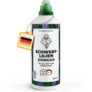 Schwertliliendünger – Mineralischer NPK Flüssigdünger mit Stickstoff – Dünger für Schwertlilien (Iris) – Stauden-Dünger