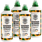 Sonnenblumendünger – Mineralischer NPK Flüssigdünger mit Stickstoff – Dünger für Sonnenblumen – Blühpflanzen-Dünger