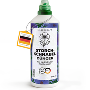 Storchschnabeldünger – Mineralischer NPK Flüssigdünger mit Stickstoff – Dünger für Storchschnabel (Geranium) – Stauden-Dünger