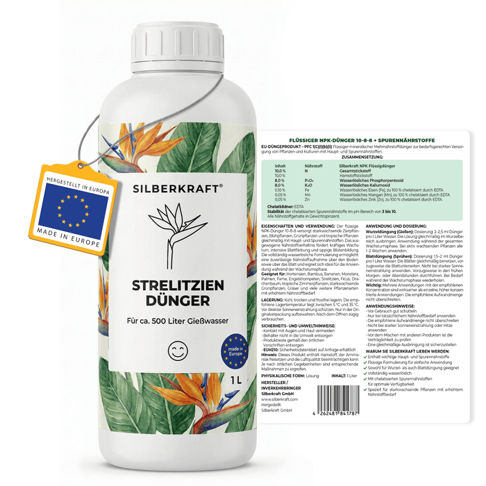 Strelitzien-Dünger - Silberkraft