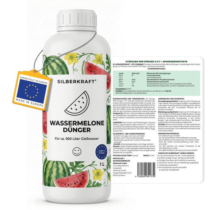 Wassermelone-Dünger - Silberkraft