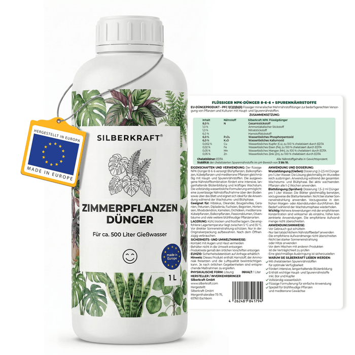 Zimmerpflanzen-Dünger - Silberkraft