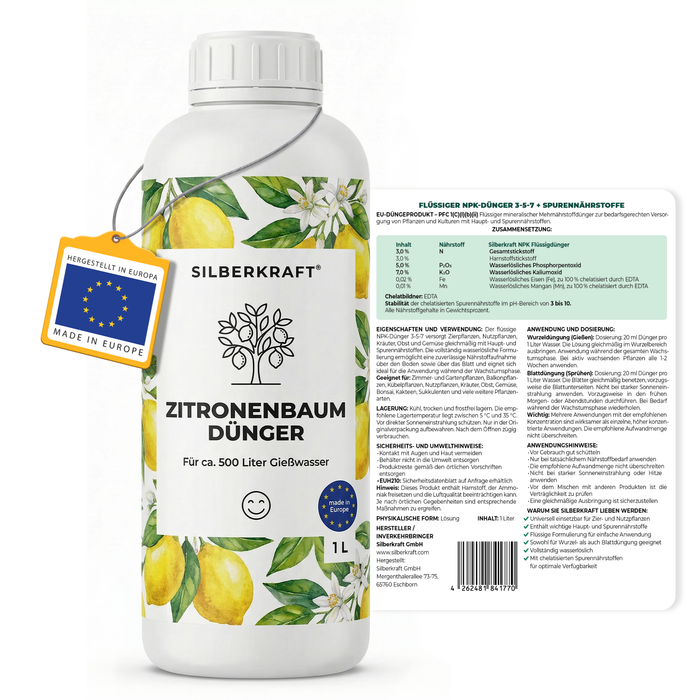 Zitronenbaum-Dünger - Silberkraft