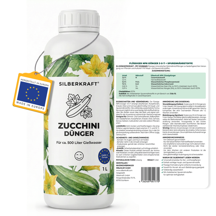 Zucchini-Dünger - Silberkraft