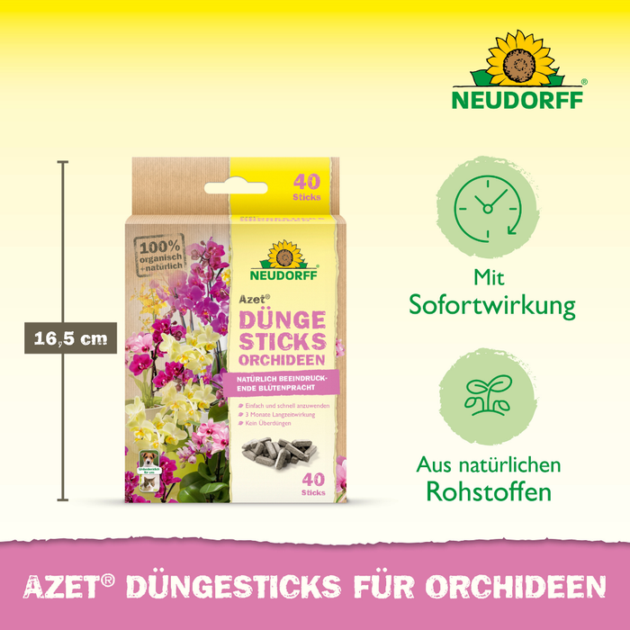 Neudorff Azet DüngeSticks für Orchideen - Silberkraft