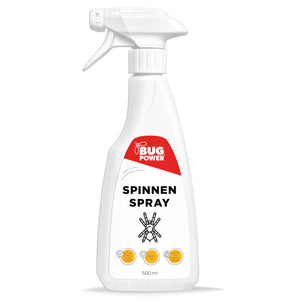 BugPower Spinnen Spray - effektiv gegen Spinnen - Silberkraft