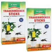 Trauermücken-Sticks: Effektive Bekämpfung von Weiße Fliegen, Trauermücken, Obst- und Essigfliegen, Thripsen und Zikaden