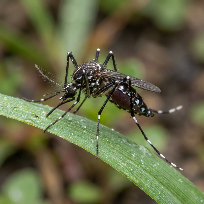 Asiatische Tigermücke