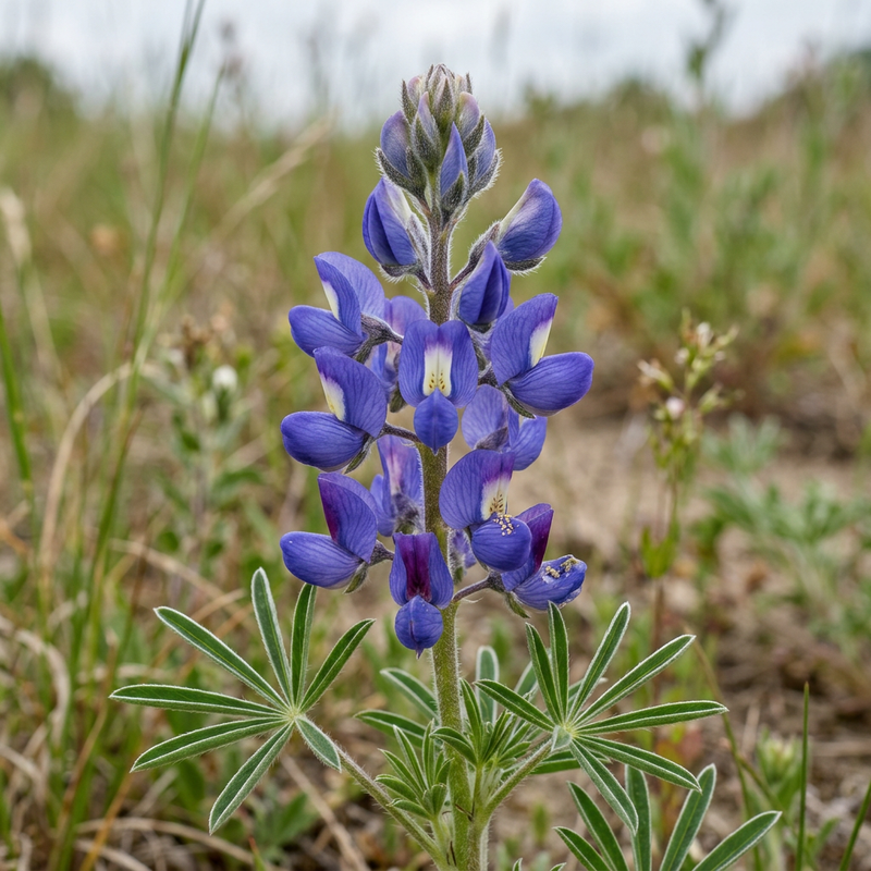 Blaue Lupine