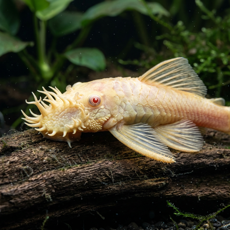 Blauer Antennenwels (Albino-Zuchtform)