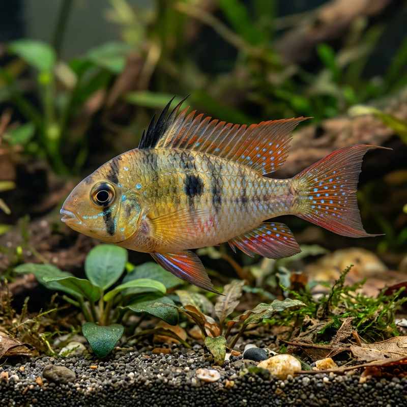 Bolivianischer Schmetterlingsbuntbarsch