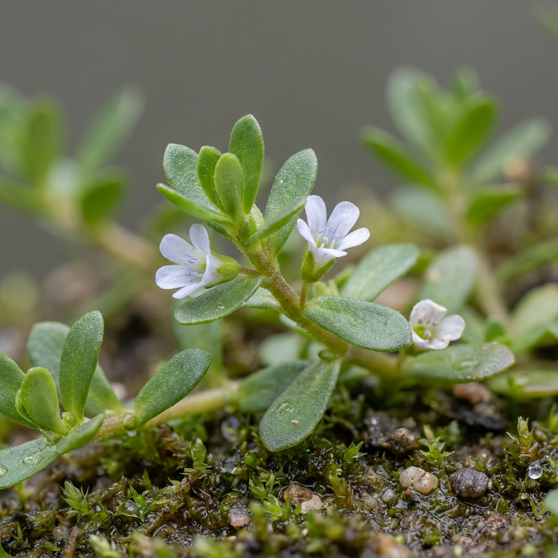 Brahmi (Bacopa monnieri), KI-Illustration