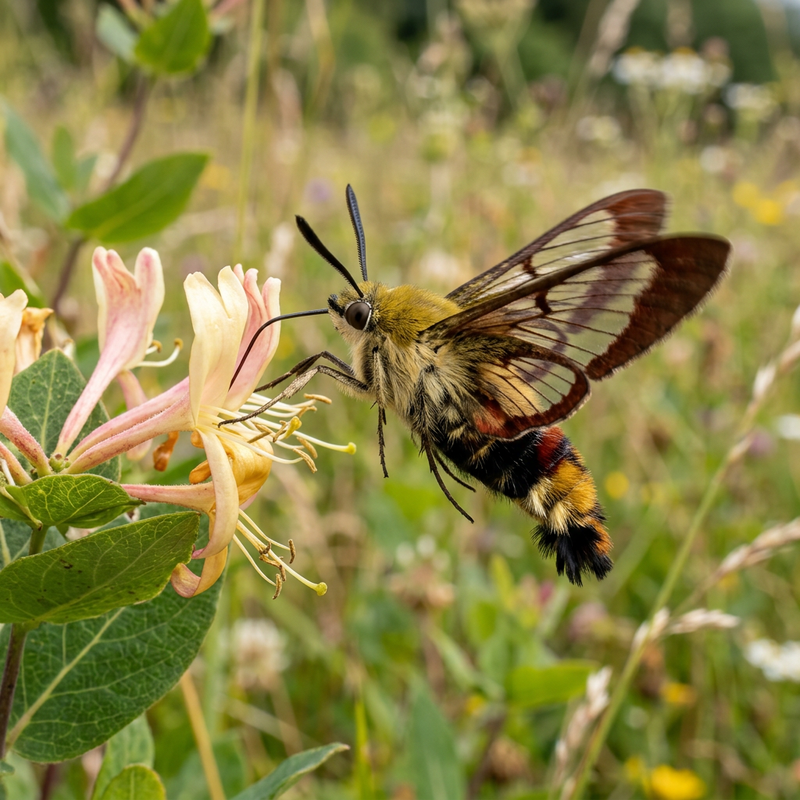 Breitrandiger Hummel-Glasflügler
