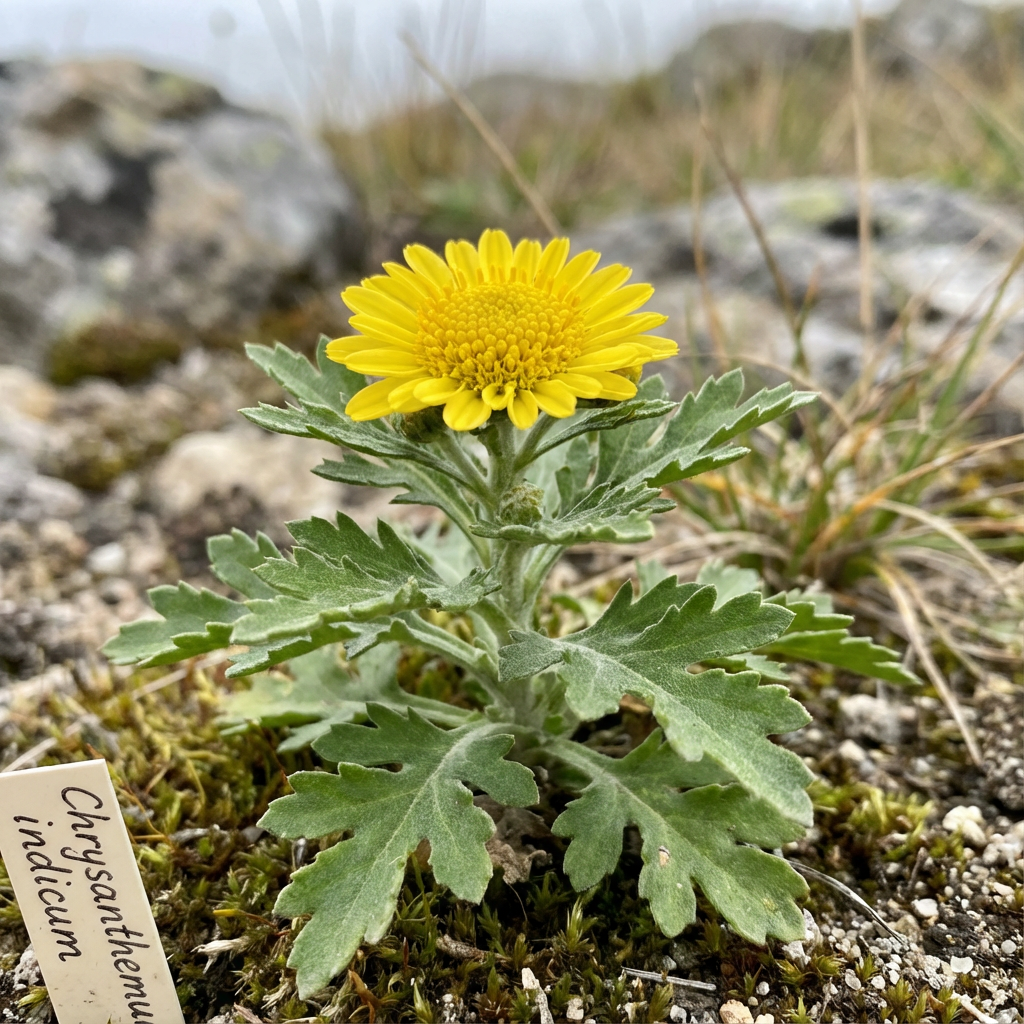 Chrysanthemen  Silberkraft