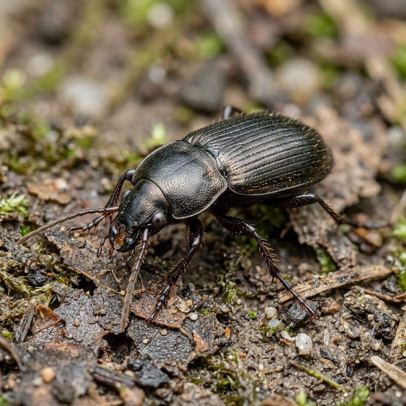 Echter Laufkäfer (Gattung Harpalus)