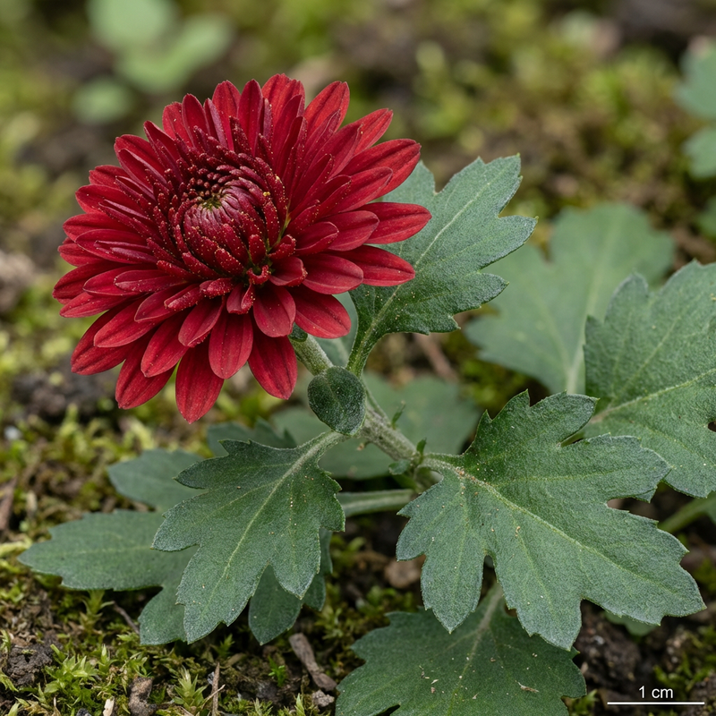 Garten-Chrysantheme  Silberkraft
