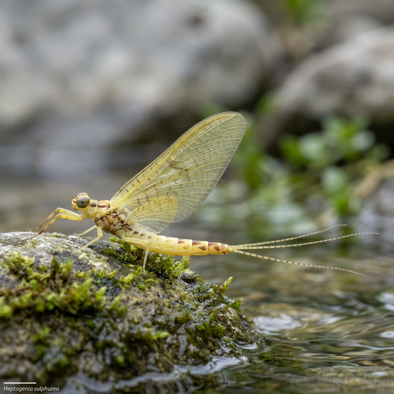 Gelbe Eintagsfliege