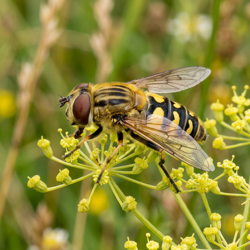 Gemeine Keilfleckschwebfliege