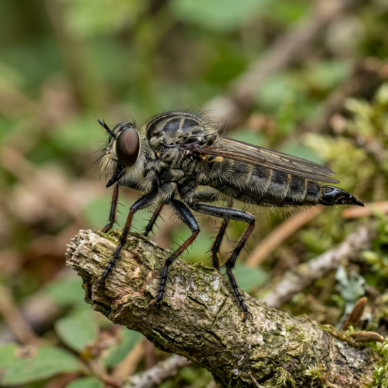 Gemeine Waldraubfliege