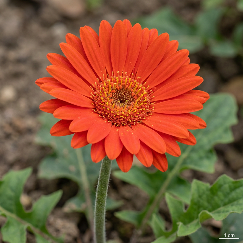 Gerbera  Silberkraft