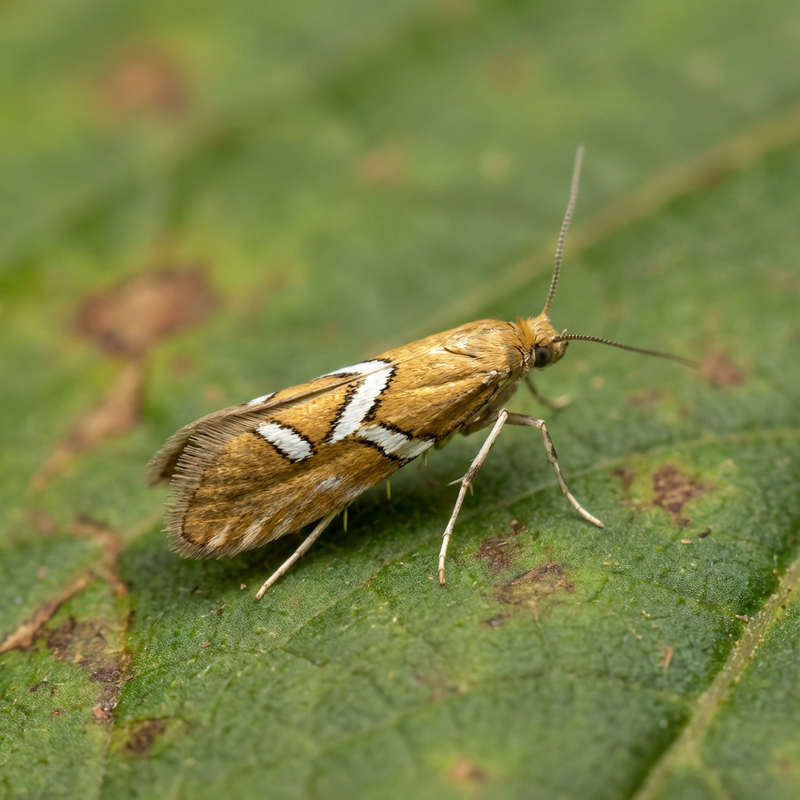 Kastanienminiermotte