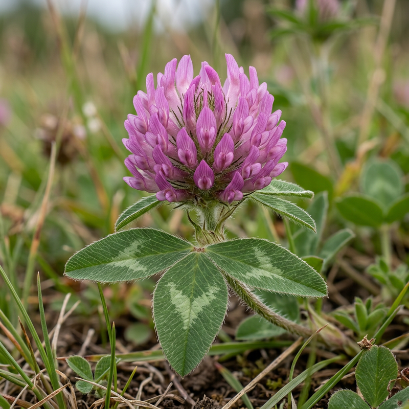 Klee (Trifolium), KI-Illustration
