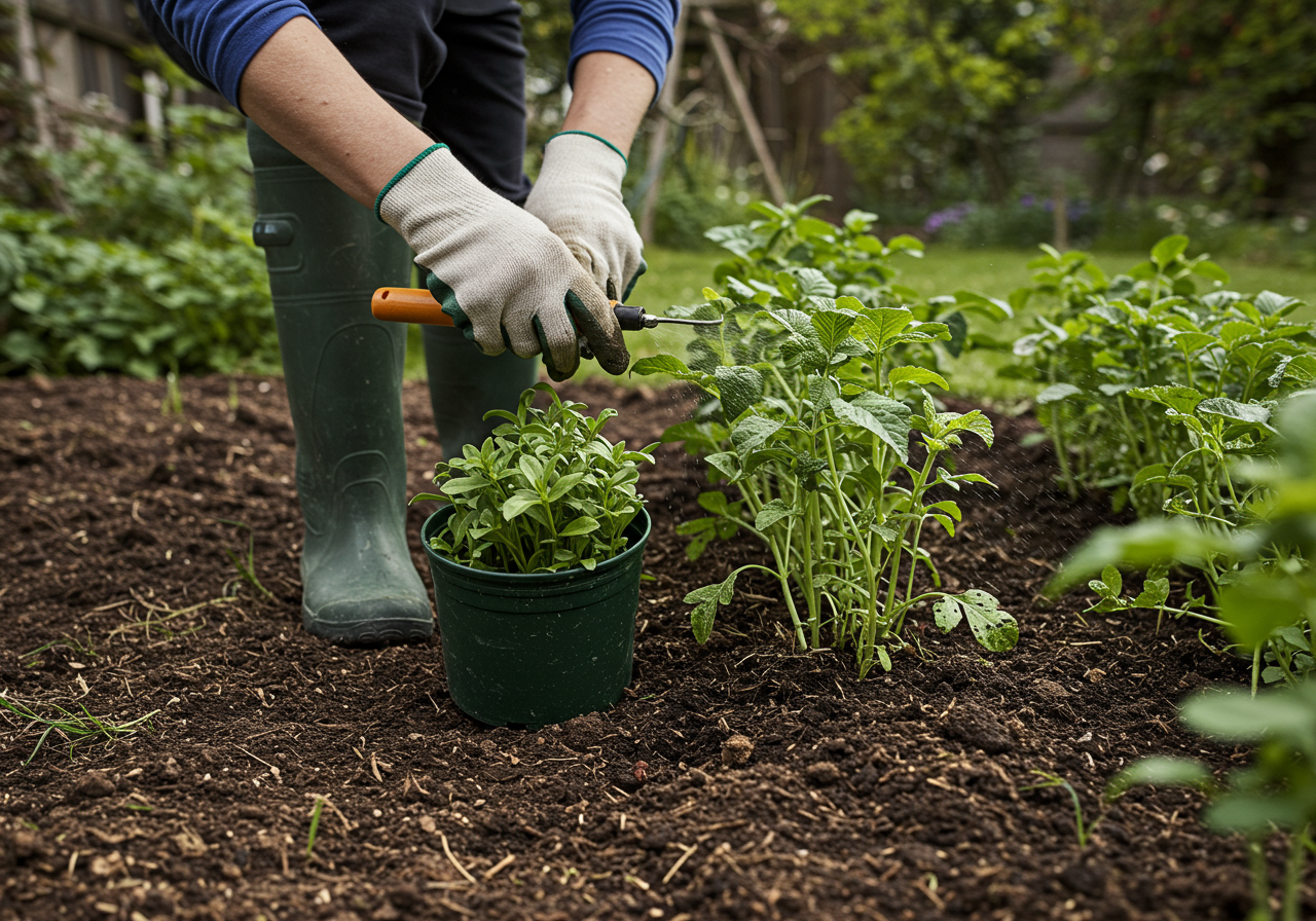 Neudorff Azet Rasengrün — Anwendungs-Szene