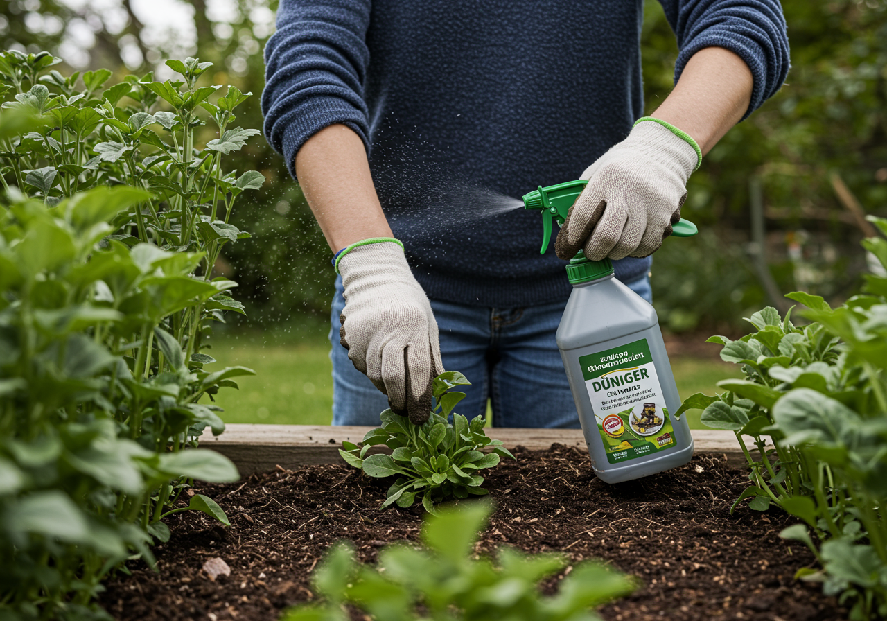 Neudorff Balsamol Blattdünger — Anwendungs-Szene