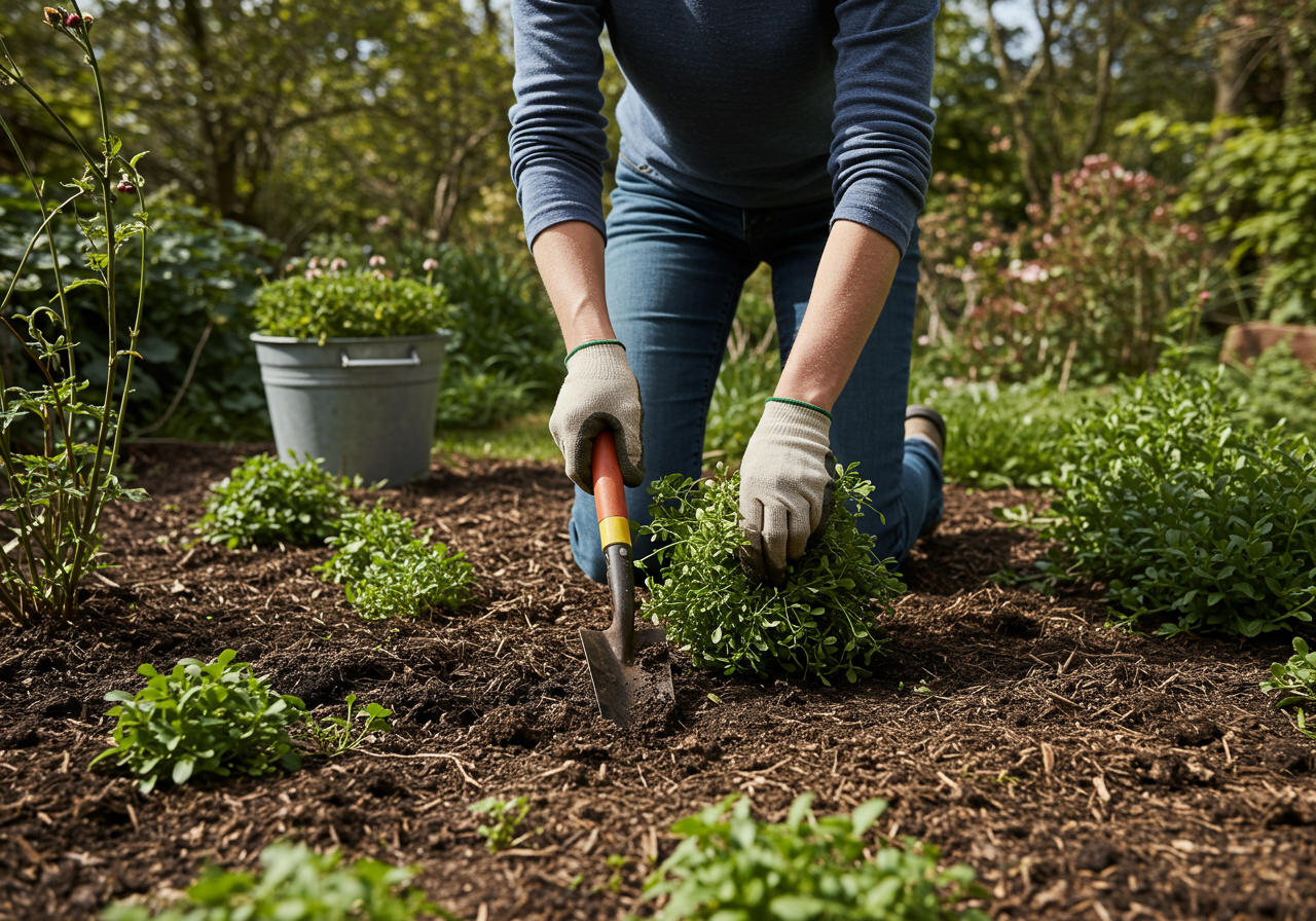 Neudorff Loxiran Ameisenköderdose — Anwendungs-Szene