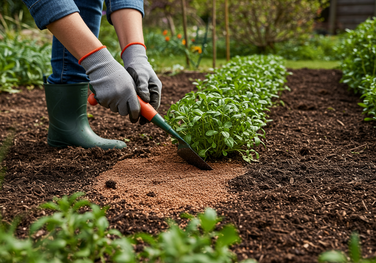 Neudorff Loxiran AmeisenStreumittel — Anwendungs-Szene