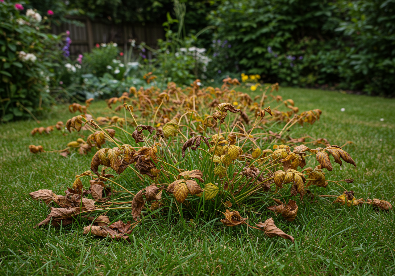 Neudorff Rasenreparatur LückenLos — Problem-Szene