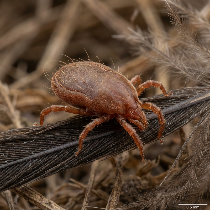 Nordische Vogelmilbe