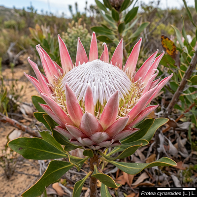 Protea  Silberkraft