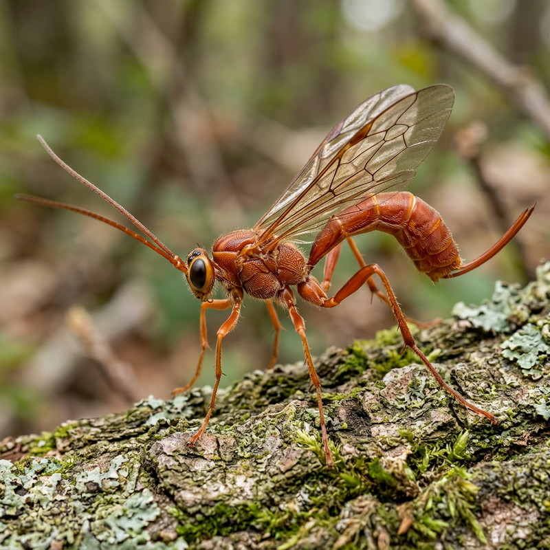 Schlupfwespe (Gattung Ophion)