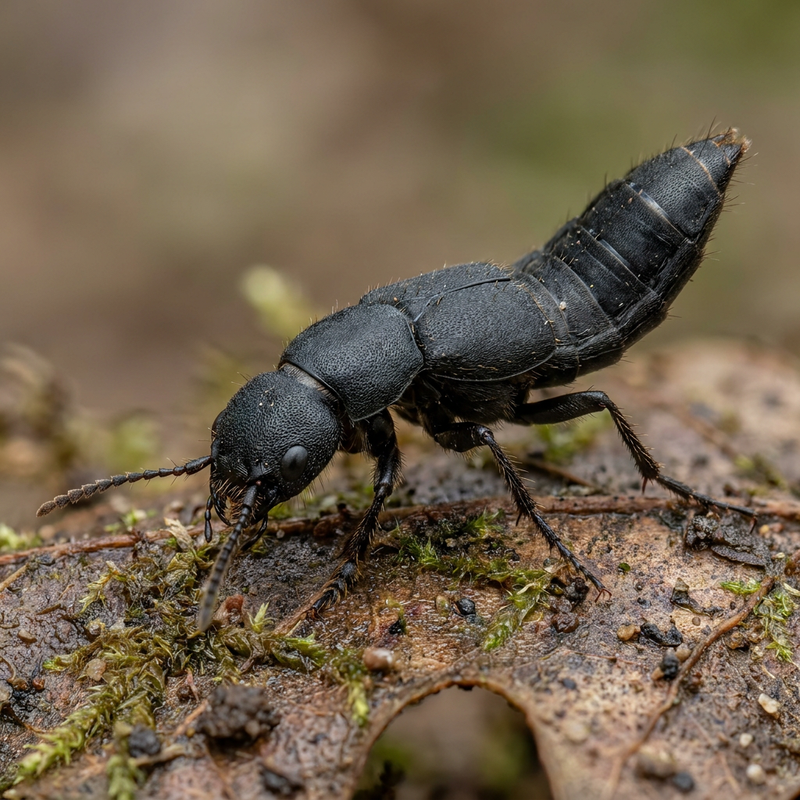 Schwarzer Moderkäfer