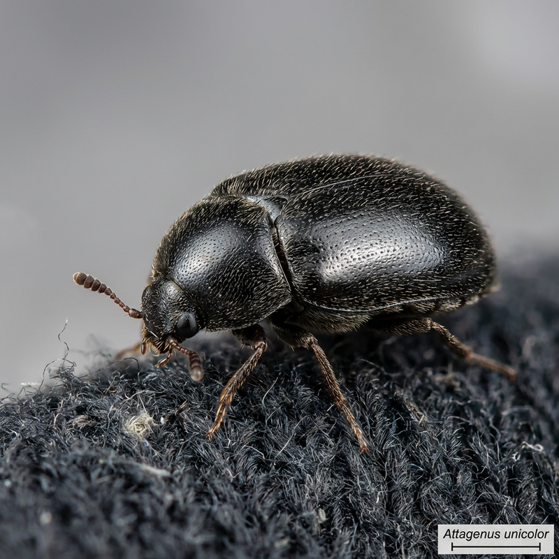 Schwarzer Pelzkäfer