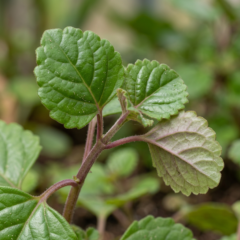 Schwedische Efeuranke (Plectranthus verticillatus), KI-Illustration