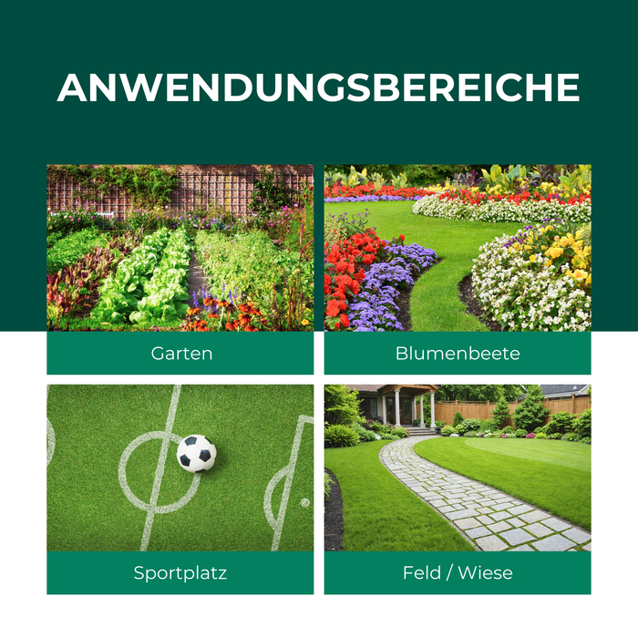 Silberkraft Wühlmaus & Maulwurf Vertreiber – ideal für Garten, Blumenbeete, Sportplätze und Wiesen