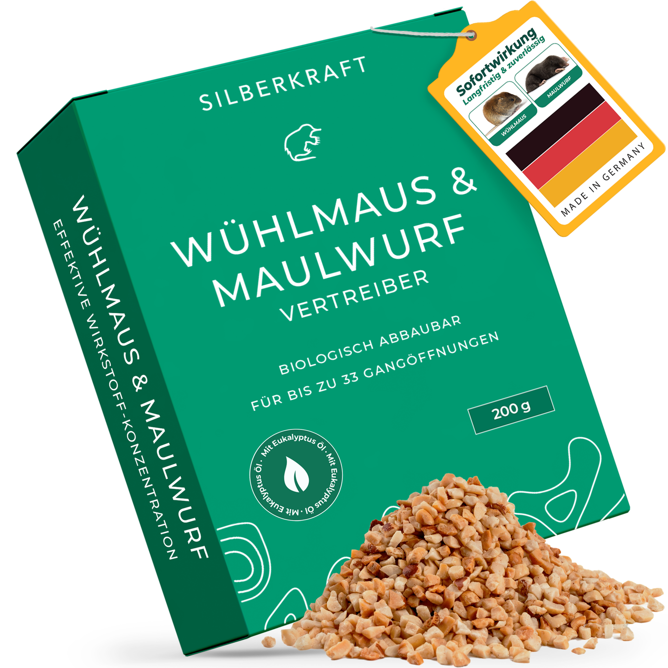 Maulwürfe vertreiben